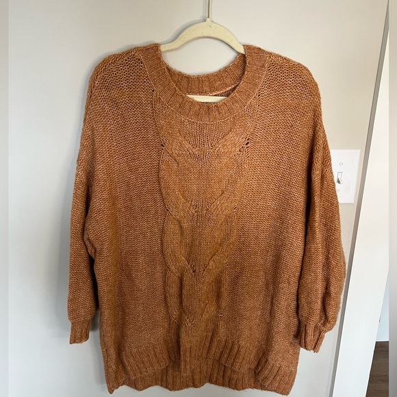 aerie Sweaters - Aerie Cozy Brown Knit Sweater